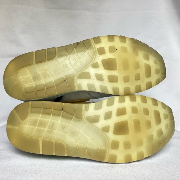 Nike Air Max 1 'Spring Daisy' White Gray/Green Sneaker CW6031-100 - Picture 9 of 10